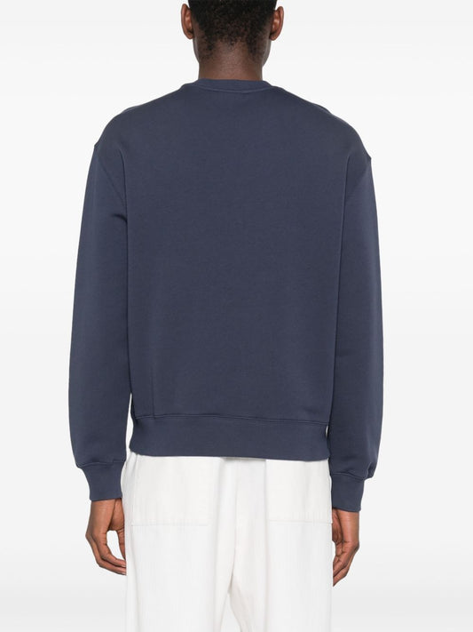 Maison Kitsune fox-motif cotton sweatshirt