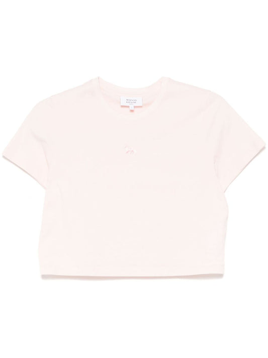 Maison Kitsune baby fox patch T-shirt Topwear Maison Kitsune