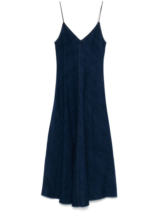 Forte Forte Denim midi dress Dresses Forte Forte