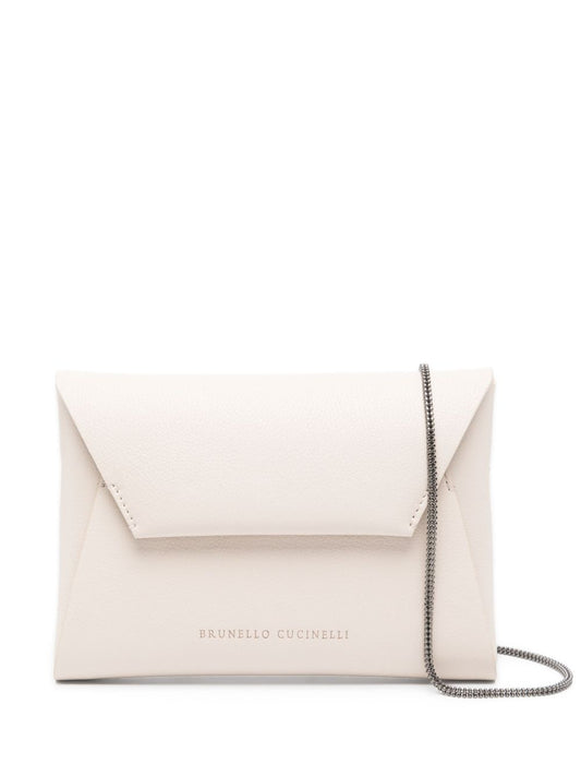 Brunello Cucinelli Bags.. Ivory Clutches Brunello Cucinelli