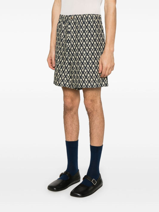 Valentino Geometric Print Shorts Short trousers Valentino