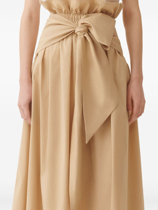 Fabiana Filippi technical poplin skirt