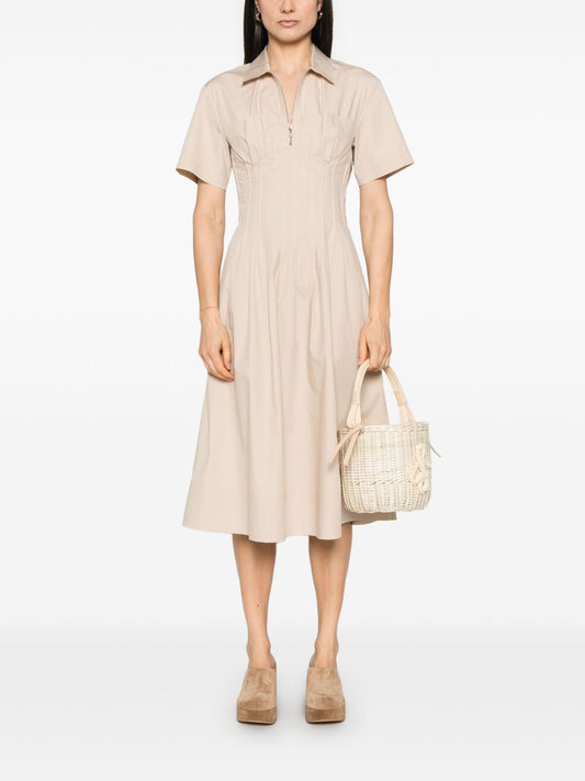 Tory Burch Poplin dress with pleats