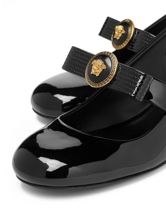 Versace With Heel Black Medium Heel Versace