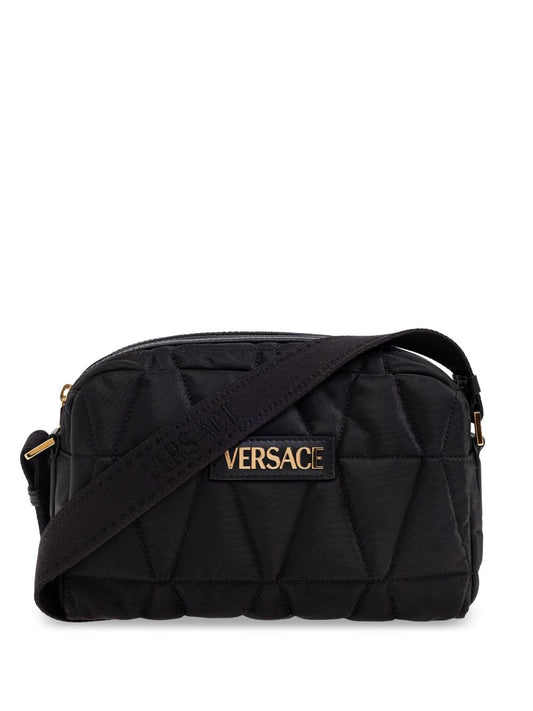 Versace shoulder bag with applied logo Shoulder Versace