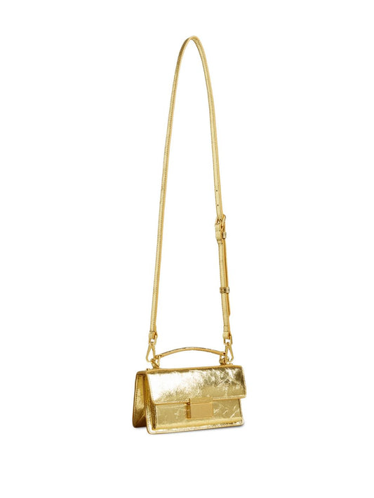 Golden Goose Small Venezia Bag in gold metallic leather Handbag Golden Goose