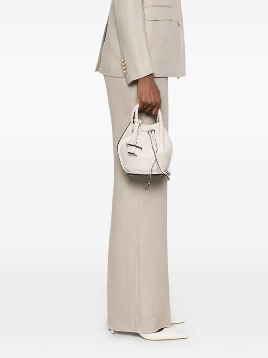 Tod's Mini Buz bucket bag White Shoulder Tod'S