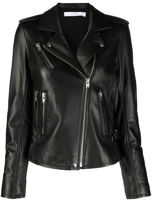 Iro Biker jacket with peak lapels Jackets Iro