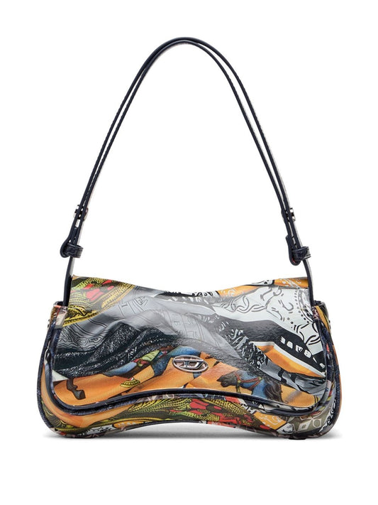 Diesel Play Clutch shoulder Bag Woman MultiColour Clutches Diesel