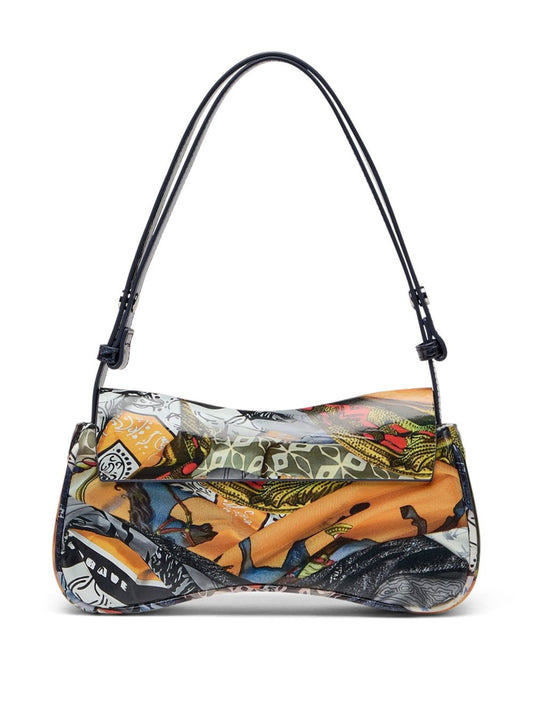 Diesel Play Clutch shoulder Bag Woman MultiColour Clutches Diesel