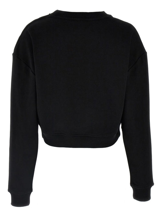 Balmain logo print cotton sweatshirt Topwear Balmain