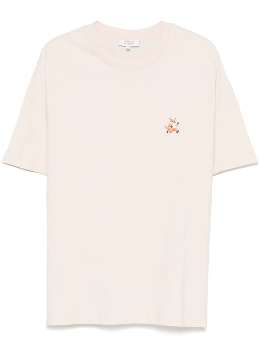 Maison Kitsune T-shirt with Speedy Fox Topwear Maison Kitsune