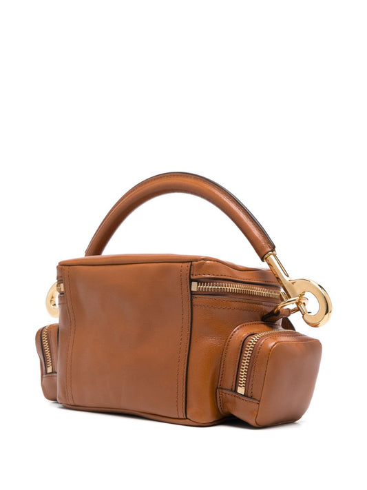 Chloè small Camera tote bag Leather Brown Shoulder Chloè