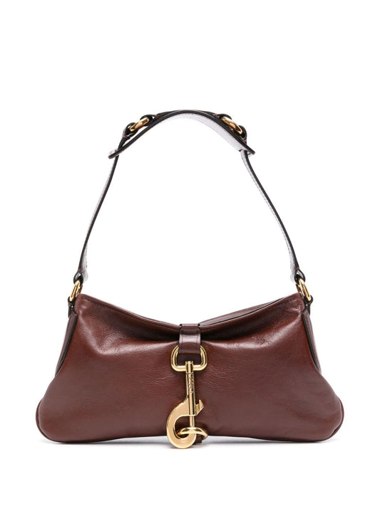 Chloè Kerala 25 Shoulder Bag In Soft Leather Brown Shoulder Chloè