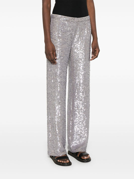 Parosh sequined trousers