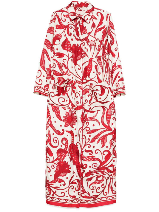 F.R.S . F.R.S. Silk crepe long kaftan dress Dresses F.R.S .