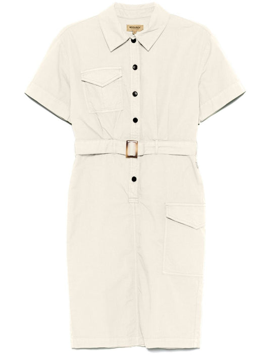 Woolrich belted shirt dress Dresses Woolrich