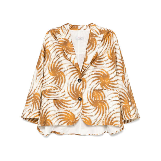 Alberto Biani graphic-print blazer