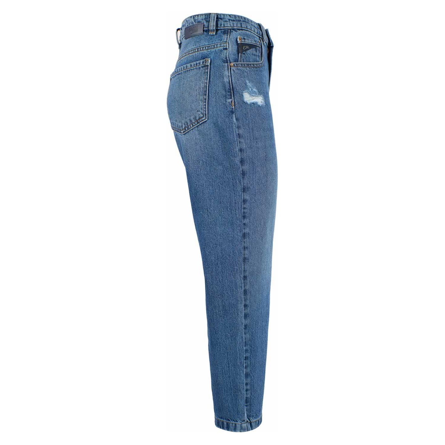 Yes Zee High-Waist Ripped Blue Jeans for Women Yes Zee