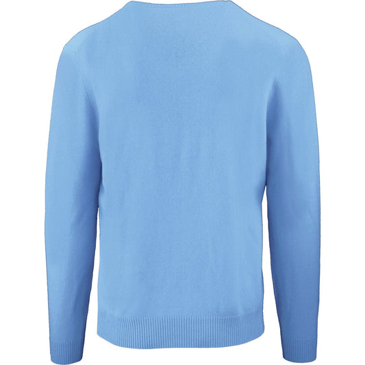 Malo "Ice Blue Cashmere Men Sweater" Malo