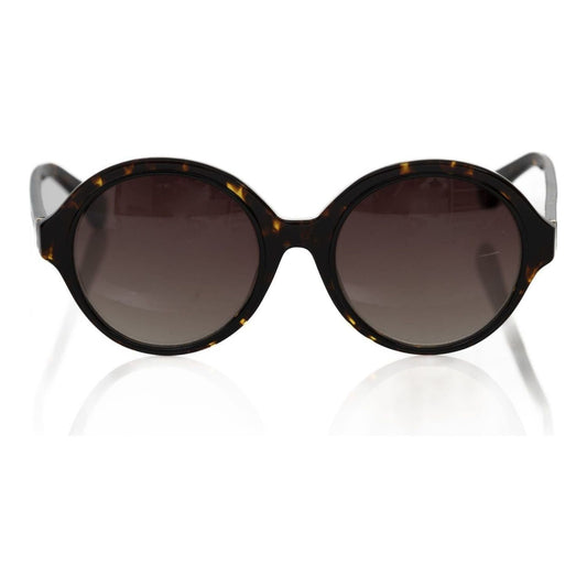 Frankie Morello Black Acetate Women Sunglass Frankie Morello