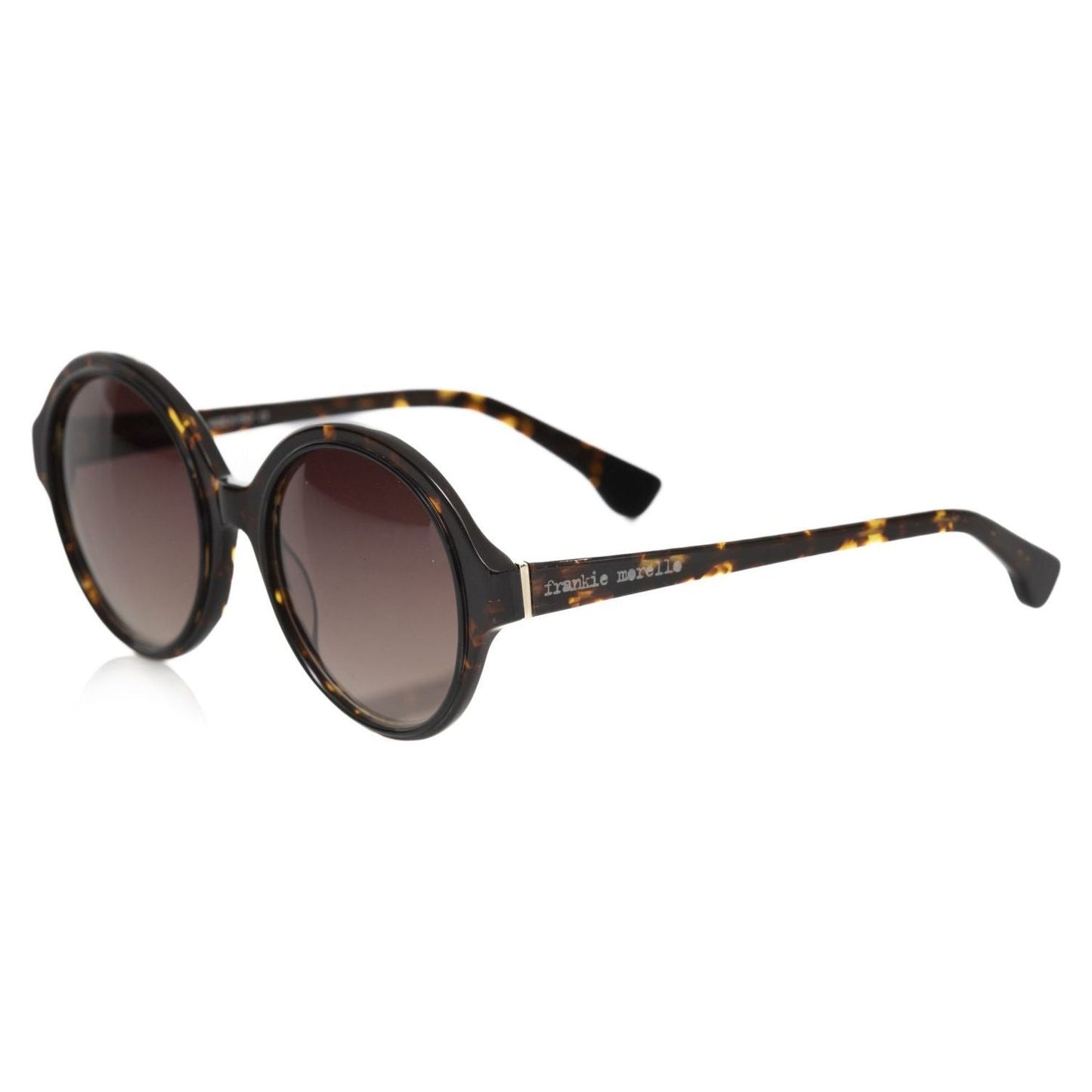 Frankie Morello Black Acetate Women's Sunglass Frankie Morello