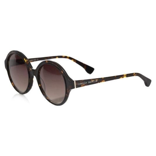 Frankie Morello Black Acetate Women Sunglass Frankie Morello