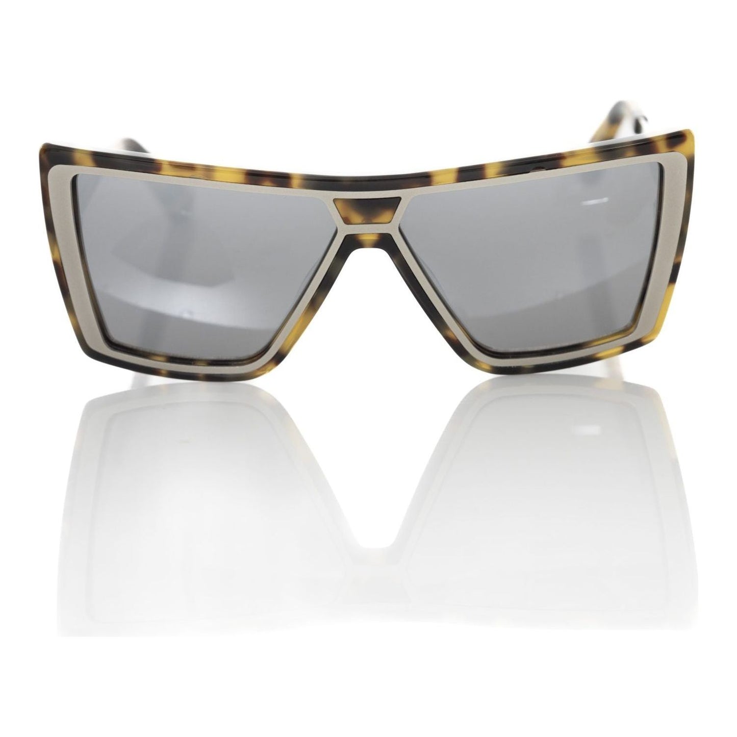 Frankie Morello Black Acetate Women Sunglass Frankie Morello