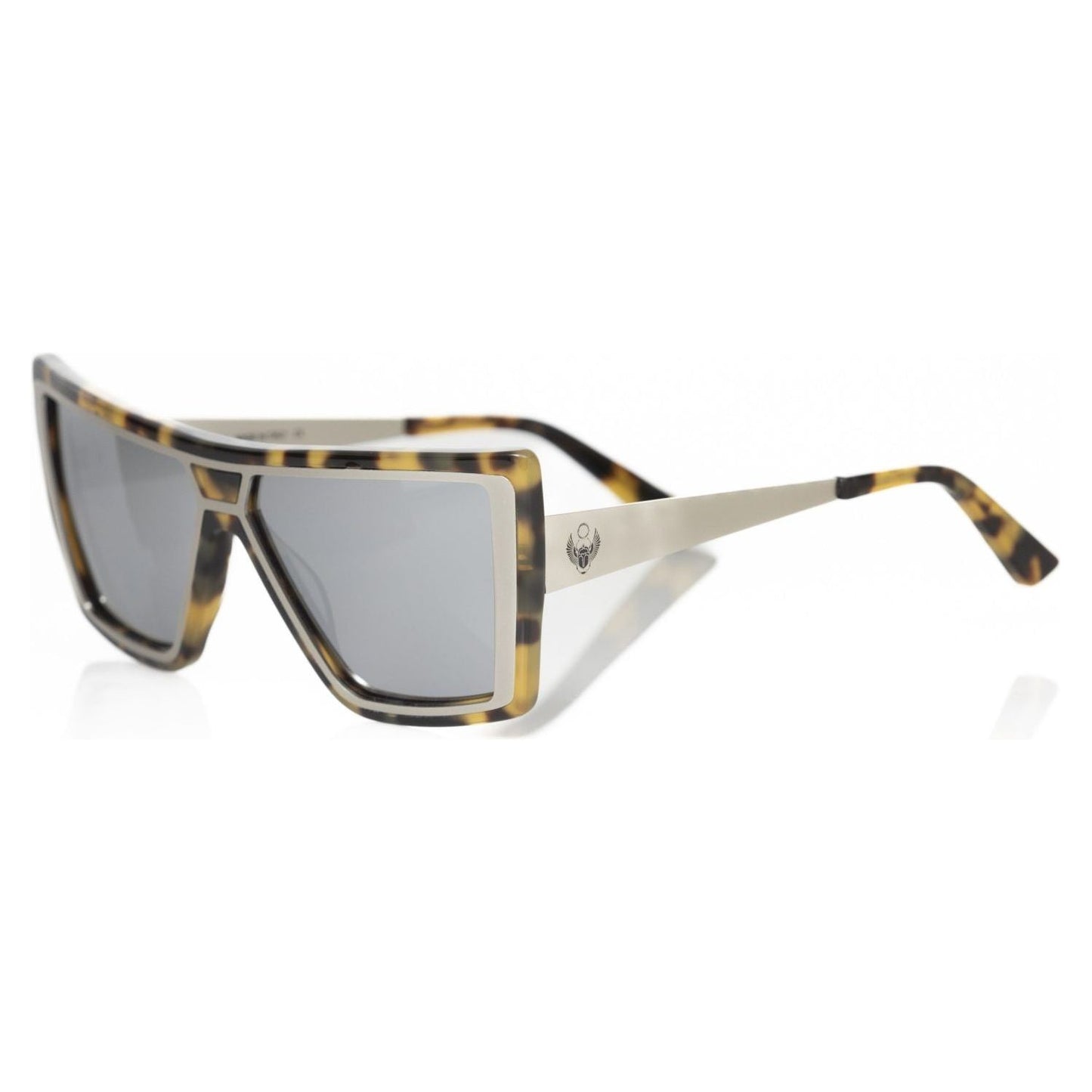 Frankie Morello Black Acetate Women Sunglass Frankie Morello