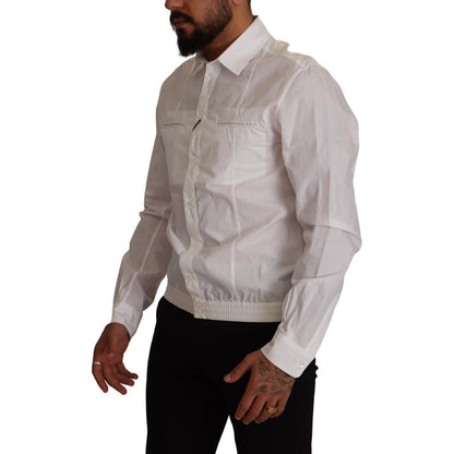 Dolce & Gabbana Elegant Italian White Cotton Shirt Dolce & Gabbana