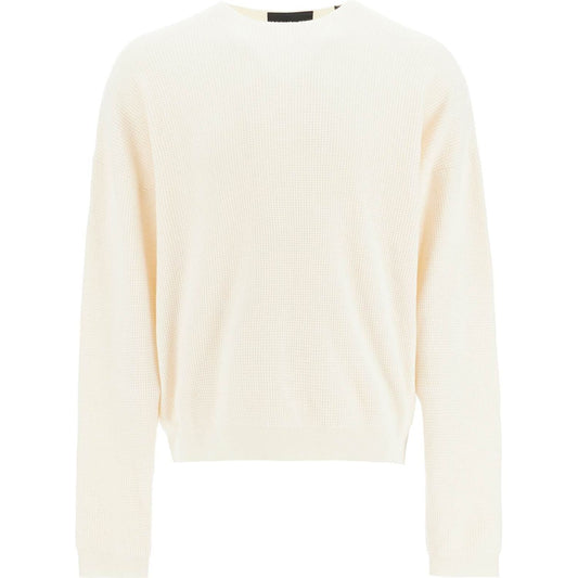 Fear Of God ESSENTIALS waffle crew neck pul Knitwear Fear Of God ESSENTIALS