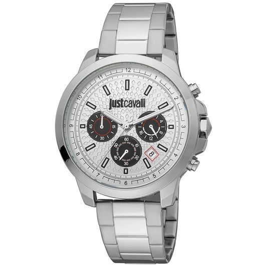 Just Cavalli Silver Men Watch Just Cavalli