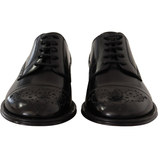 Dolce & Gabbana Elegant Wingtip Oxford Formal Shoes Dolce & Gabbana