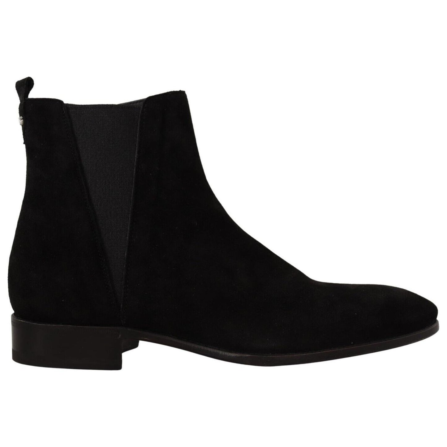 Dolce & Gabbana Elegant Suede Leather Chelsea Boots Dolce & Gabbana