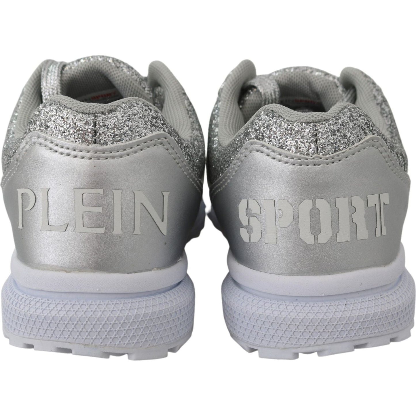 Plein Sport Chic Silver Runner Jasmines Sneakers Plein Sport