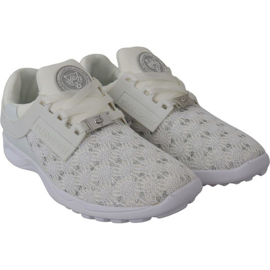 Plein Sport Sleek White Runner Beth Sport Sneakers Plein Sport