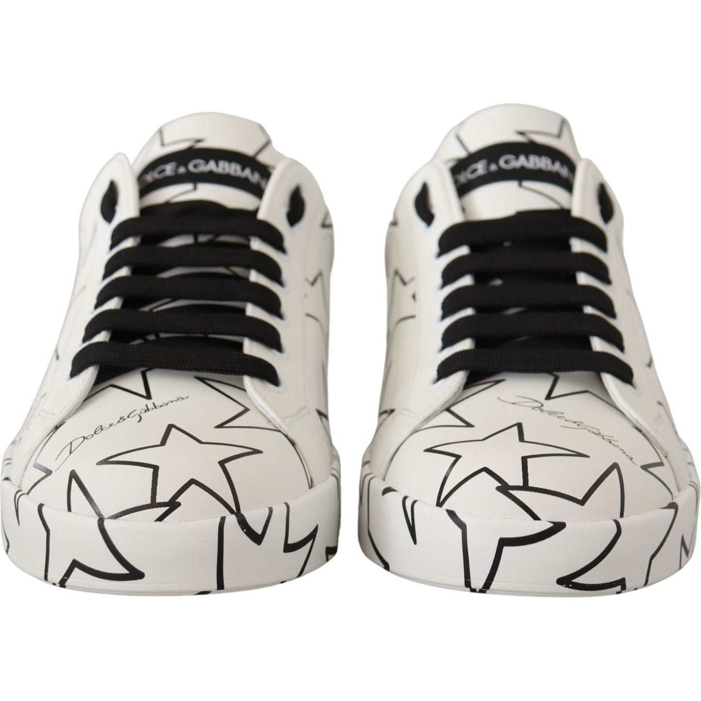 Dolce & Gabbana Elegant Star-Patterned Low-Top Sneakers Dolce & Gabbana