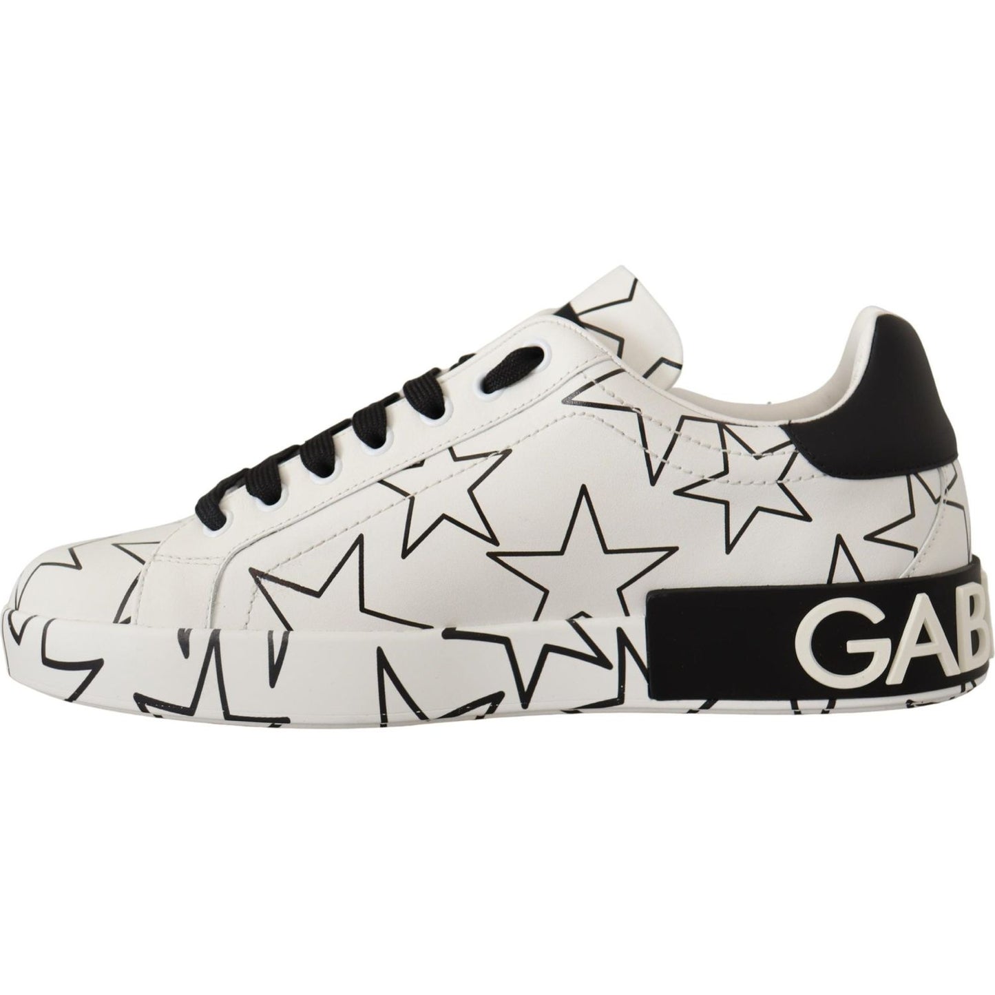 Dolce & Gabbana Elegant Star-Patterned Low-Top Sneakers Dolce & Gabbana