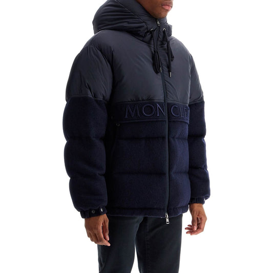 Moncler goose down virgin wool twill jacket Jackets Moncler