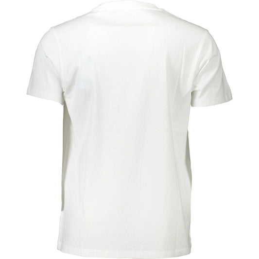 Guess Jeans White Cotton Men T-Shirt Guess Jeans