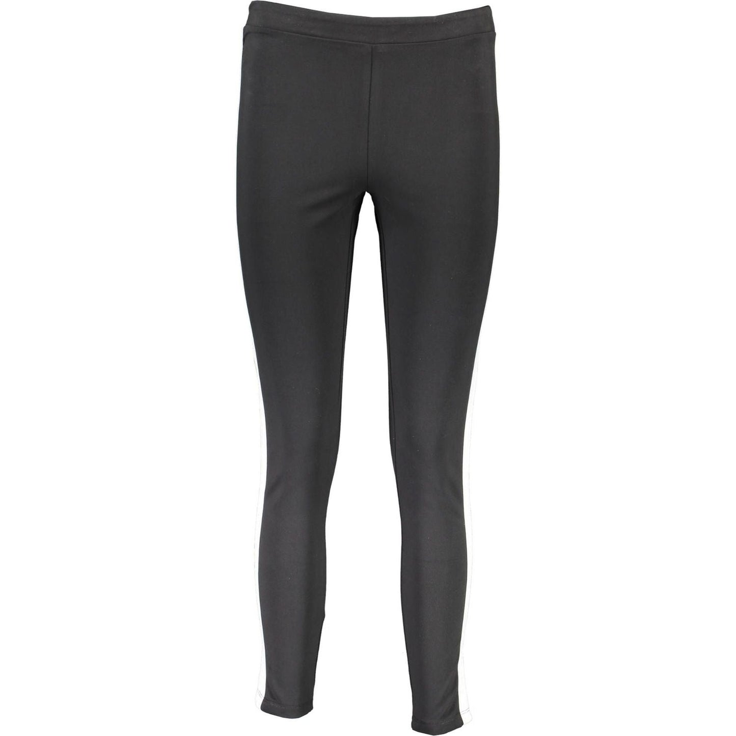 Calvin Klein Elegant Black Cotton Blend Leggings Calvin Klein