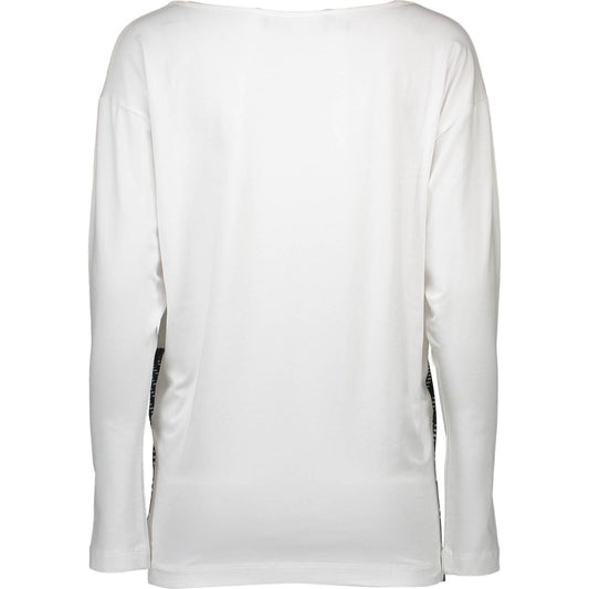 Love Moschino White Cotton Women Top Love Moschino