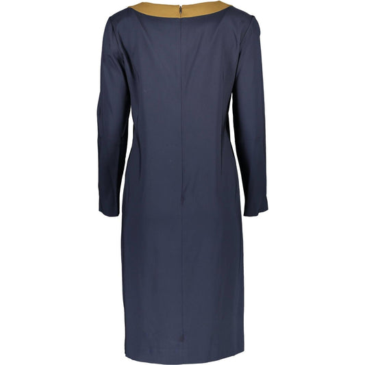 Gant Blue Viscose Women Dress Gant