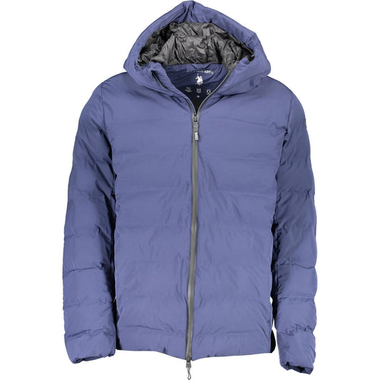 U.S. POLO ASSN. Blue Polyamide Men Jacket U.S. POLO ASSN.