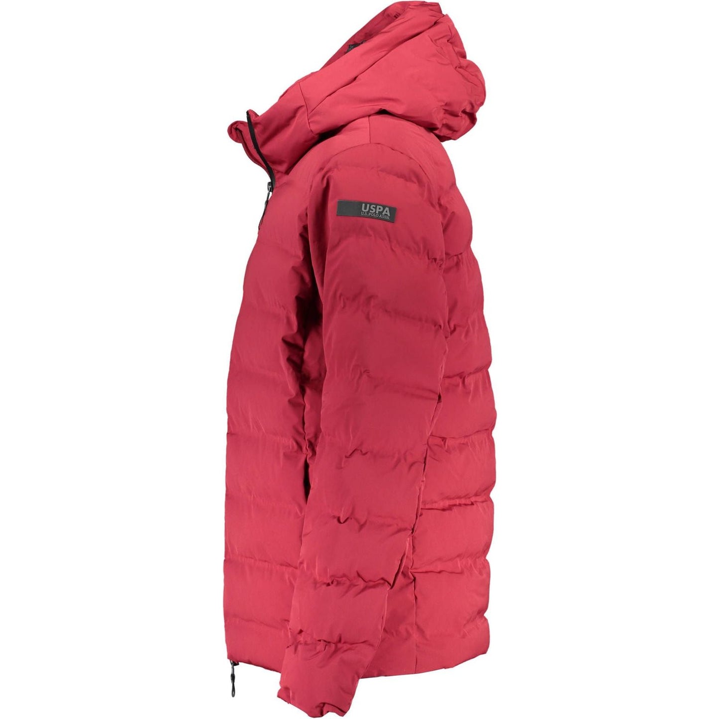 U.S. POLO ASSN. Chic Pink Hooded Jacket with Contrasting Details U.S. POLO ASSN.