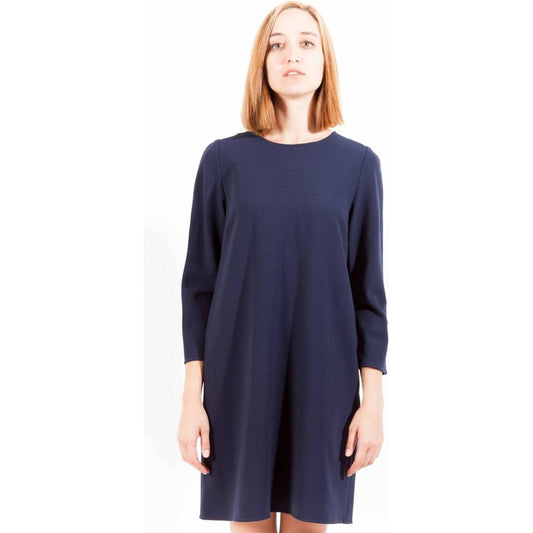 Gant Chic Quarter-Sleeve Round Neck Dress Gant