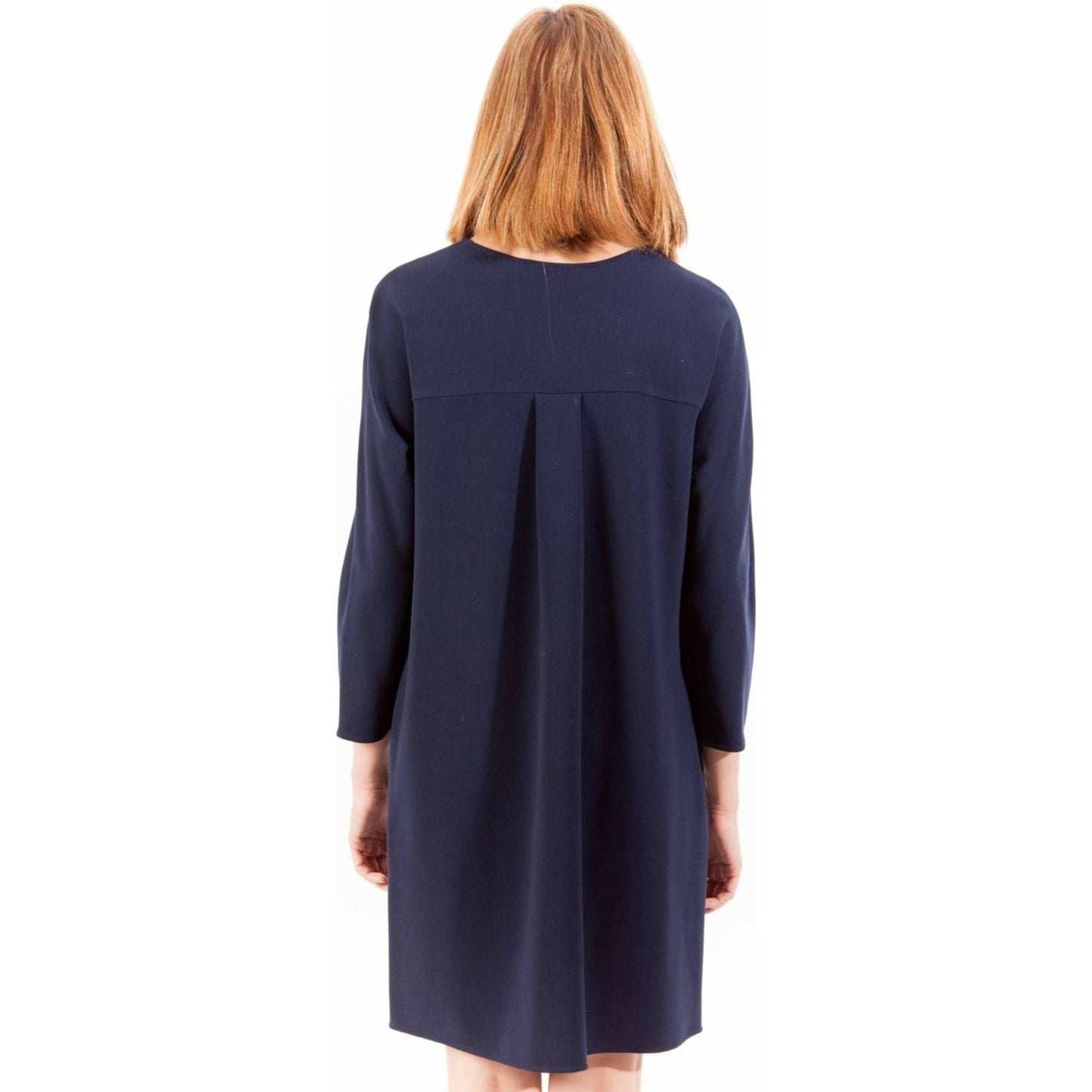 Gant Chic Quarter-Sleeve Round Neck Dress Gant