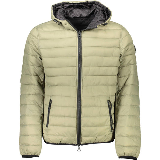 U.S. POLO ASSN. Reversible Hooded Jacket in Lush Green U.S. POLO ASSN.