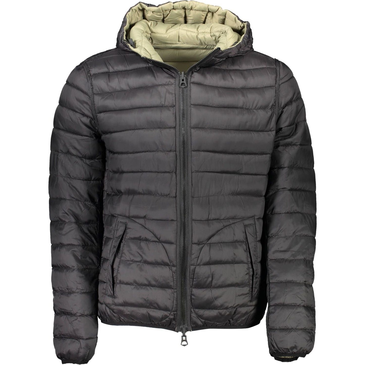 U.S. POLO ASSN. Reversible Hooded Jacket in Lush Green U.S. POLO ASSN.