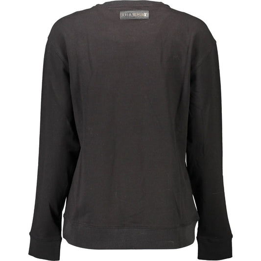 Plein Sport Sleek Long-Sleeve Sweatshirt with Logo Detail Plein Sport